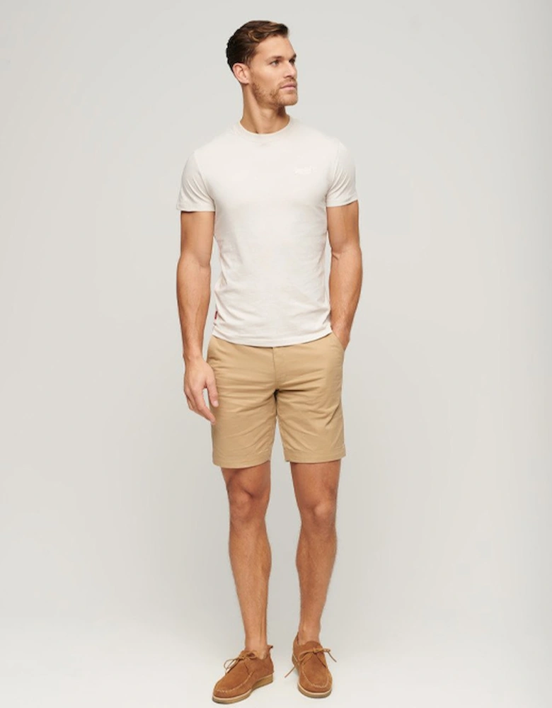 Men's Stretch Chino Shorts Shaker Beige