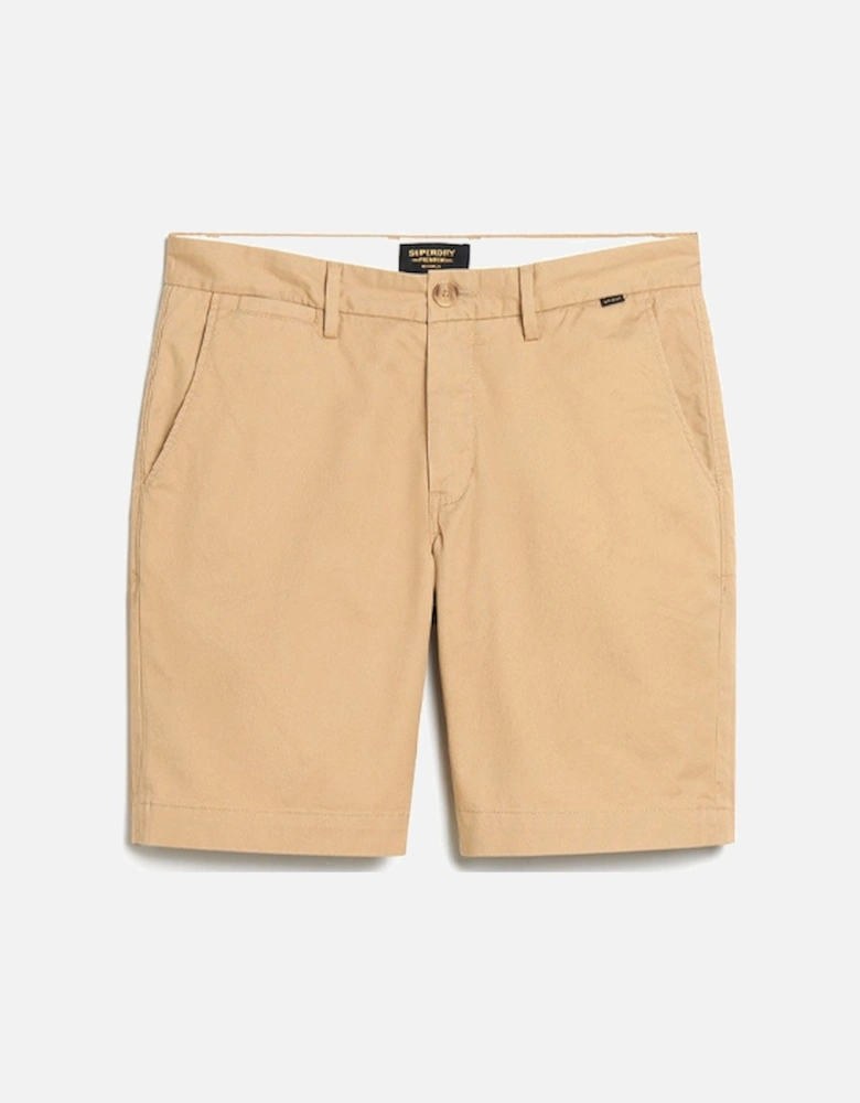 Men's Stretch Chino Shorts Shaker Beige