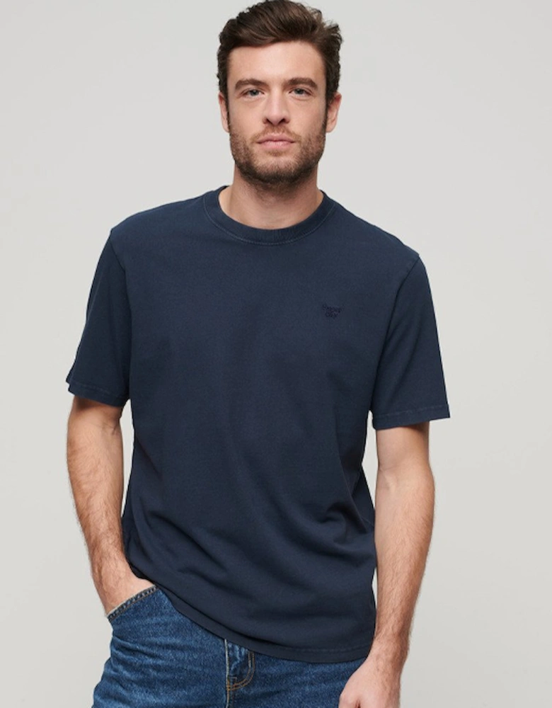 Men's Vintage Washed T-Shirt Eclipse Navy