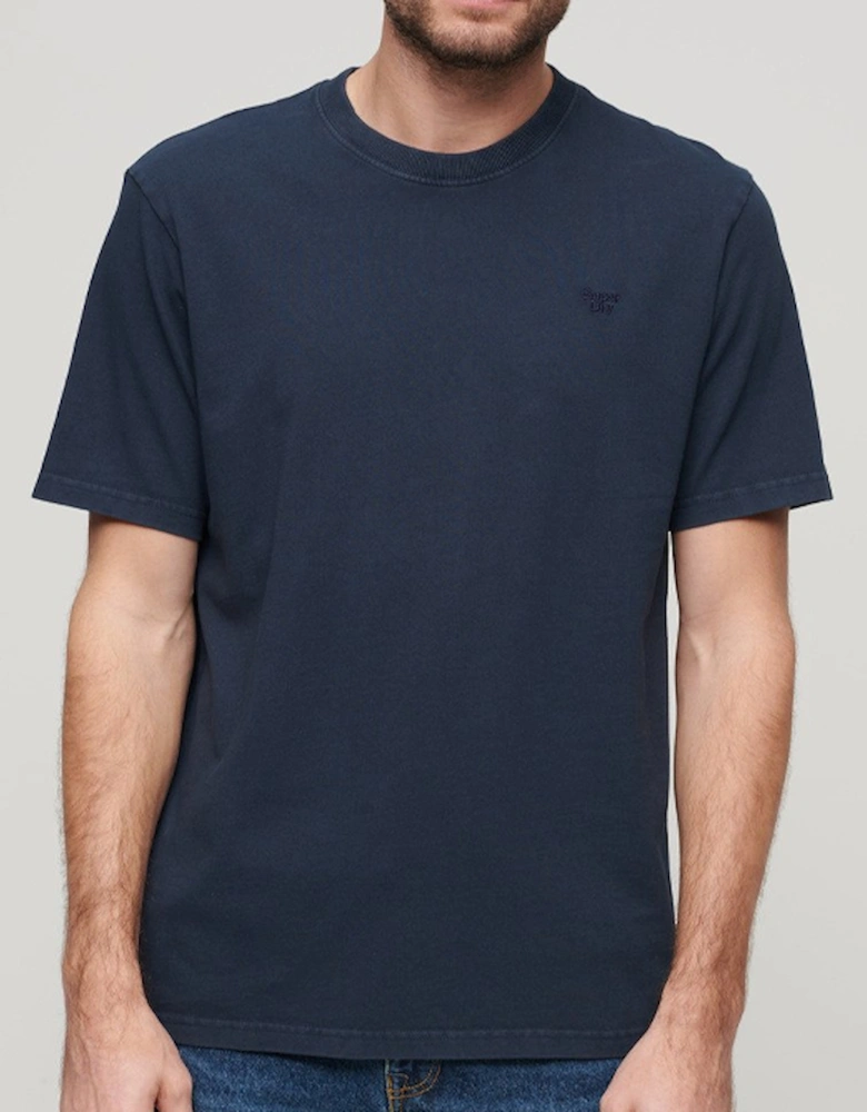 Men's Vintage Washed T-Shirt Eclipse Navy