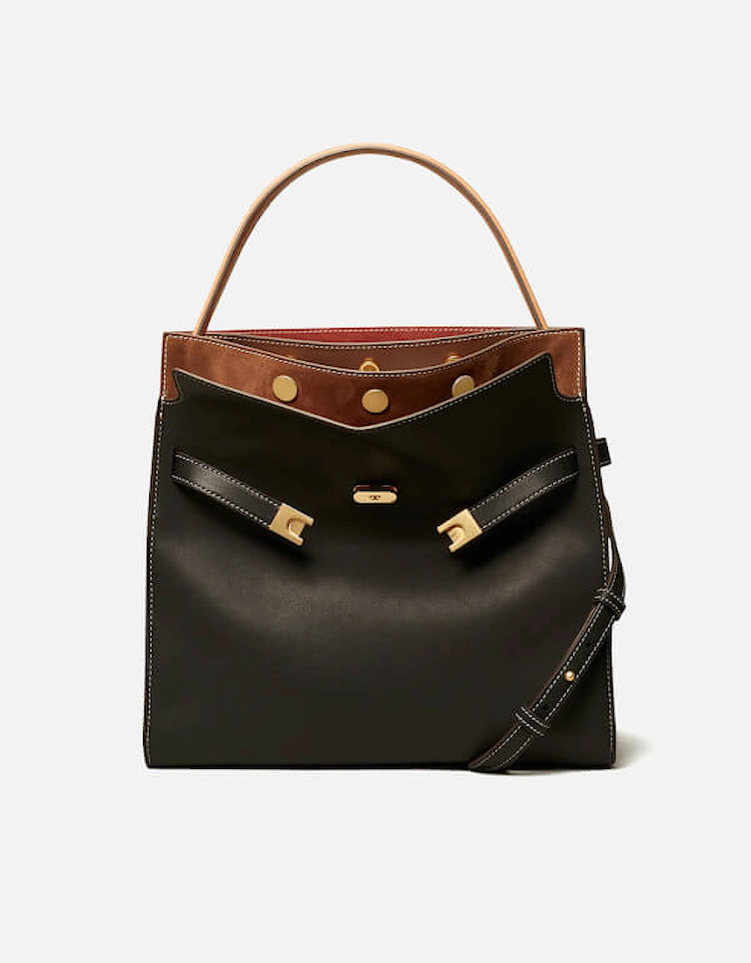 Lee Radziwill Double Leather and Suede Bag, 2 of 1