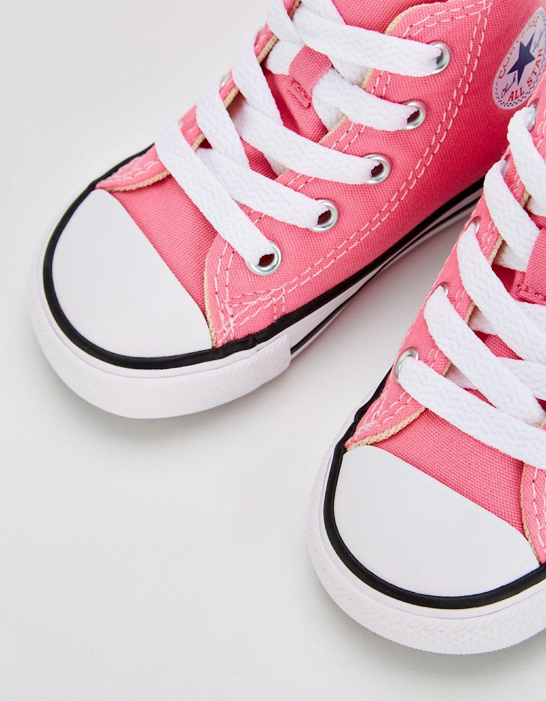 Infant Girls Hi Top Trainers - Pink