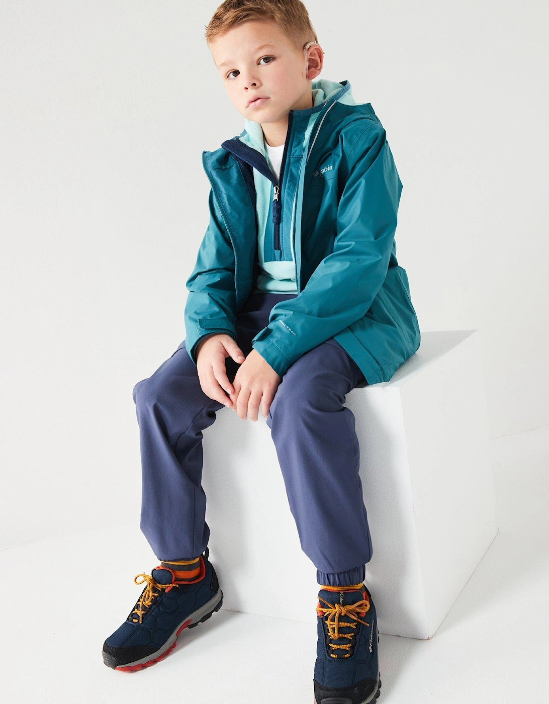 Youth Boys Watertight Jacket - Blue