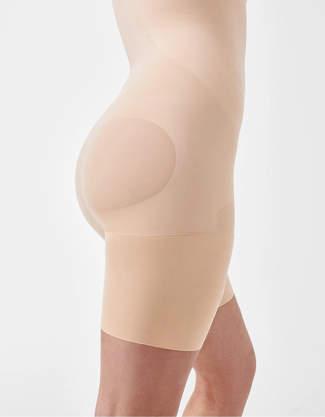 Everyday Shaping Open Bust Mid Thigh Bodysuit