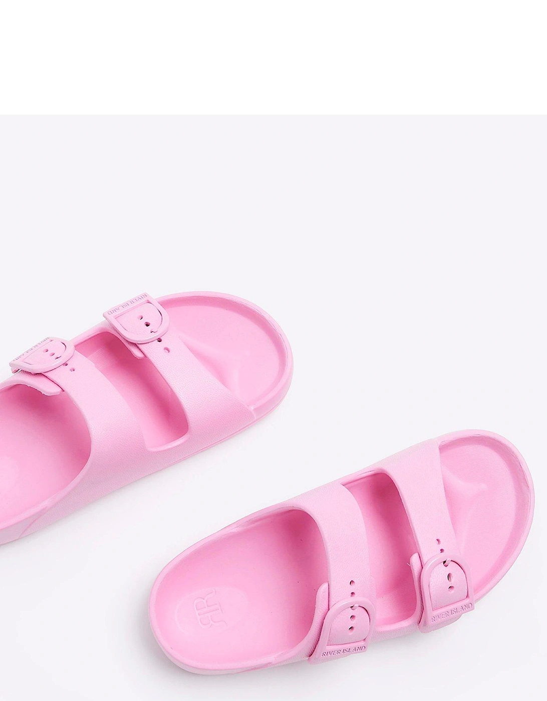 Girls Buckle Sandals - Pink