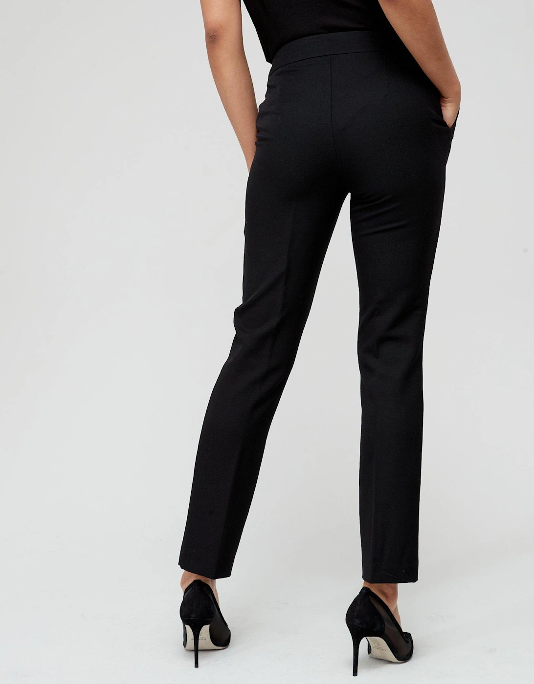 The Slim Leg Trouser - Black