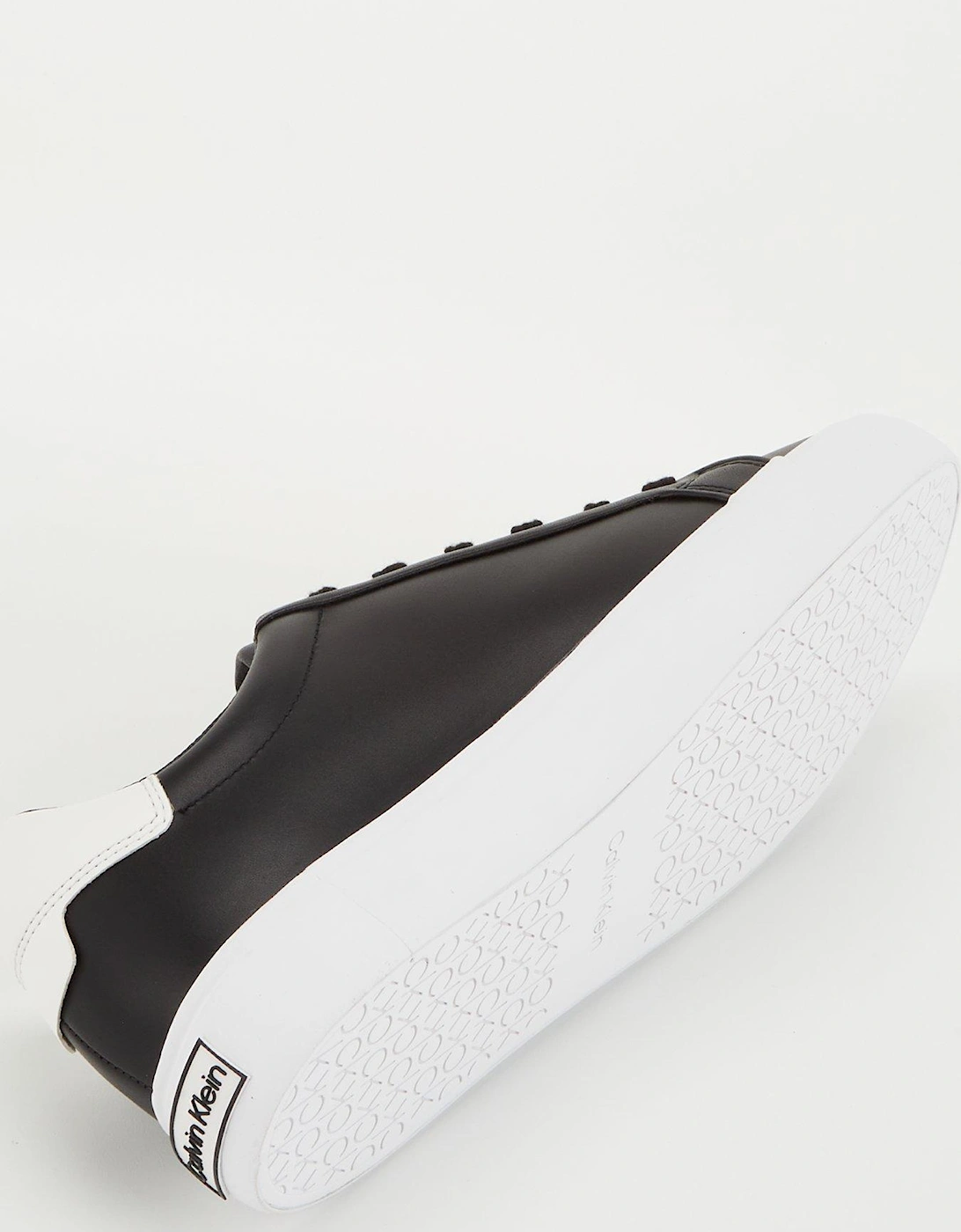 Vulcanized Leather Trainers - Black