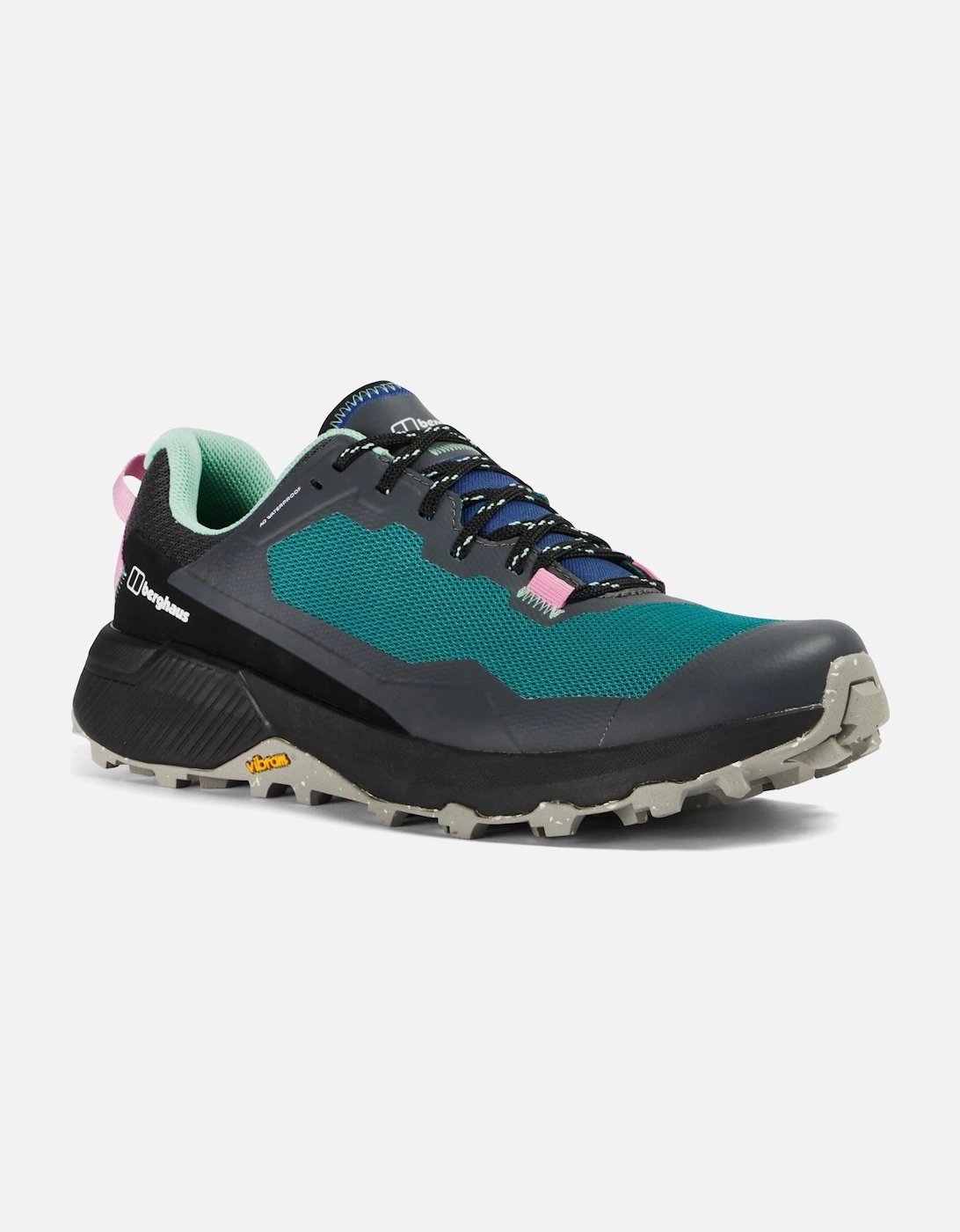 Womens Revolute Active Waterproof Walking Shoes, 2 of 1