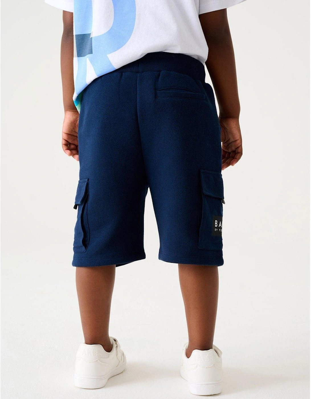 Boys Navy Chino Shorts