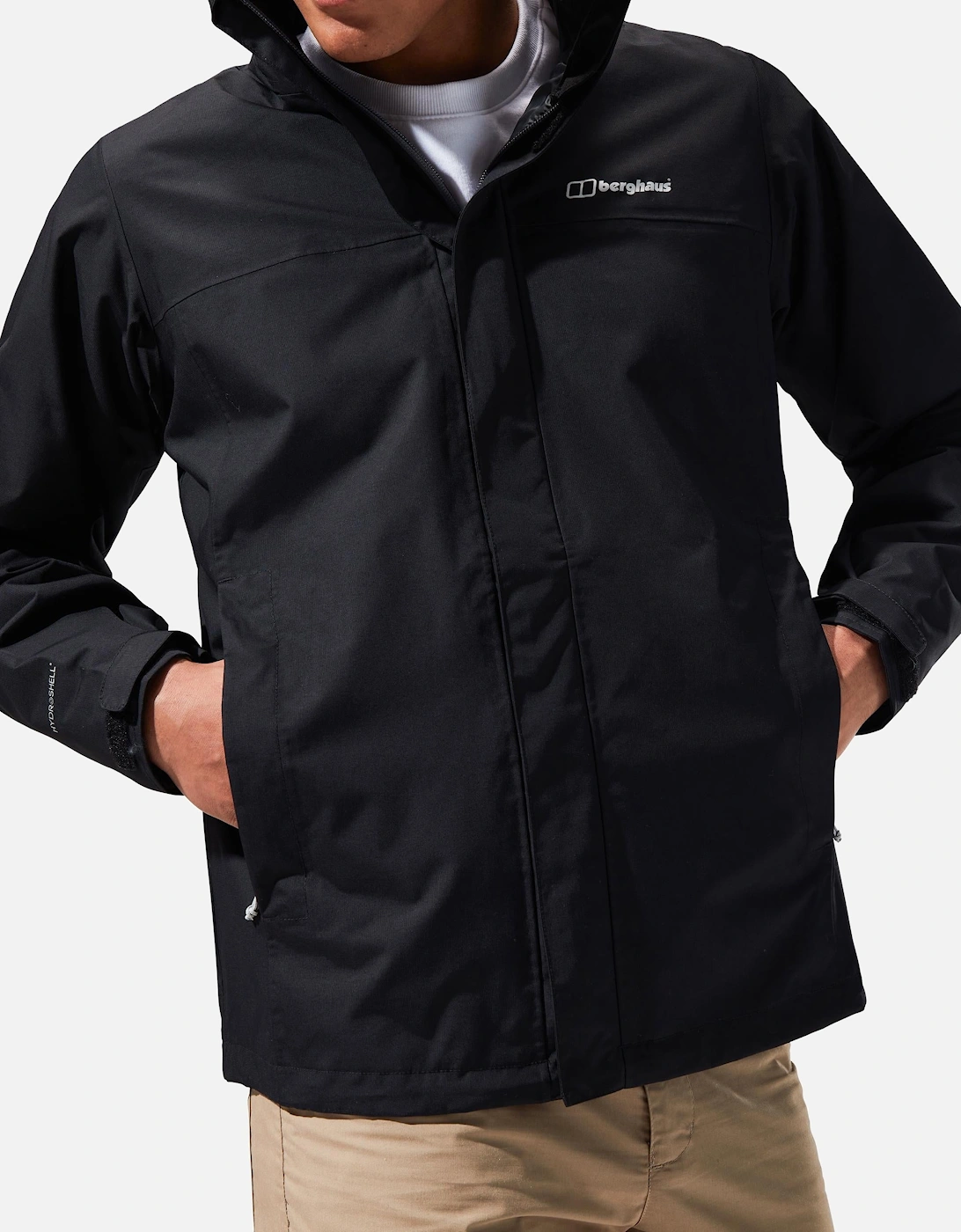 Mens RG Alpha 2.0 Waterproof Jacket - Black - M