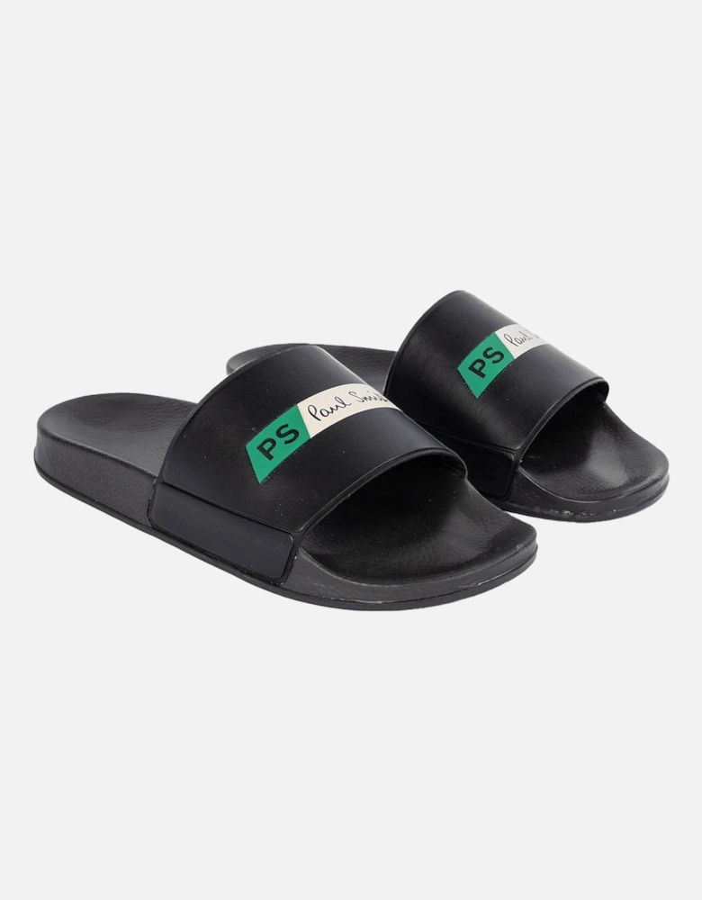 Tilted Logo Sliders, Black