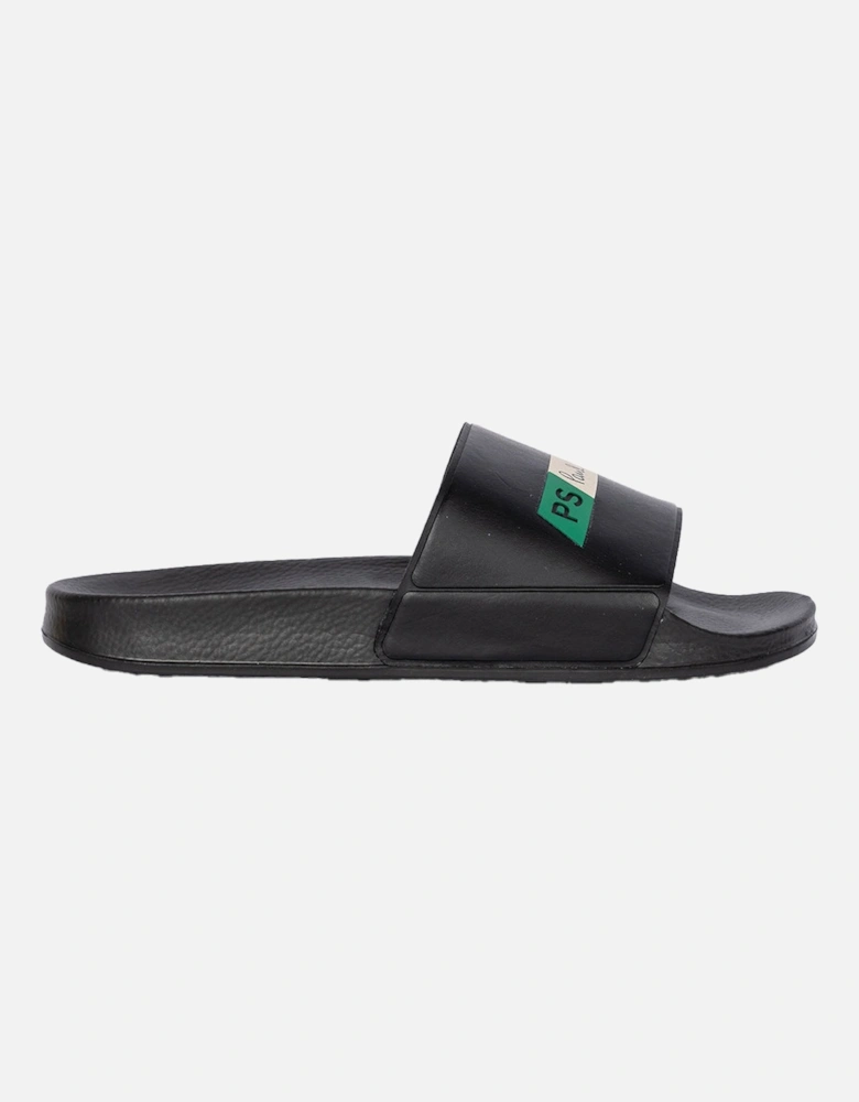 Tilted Logo Sliders, Black