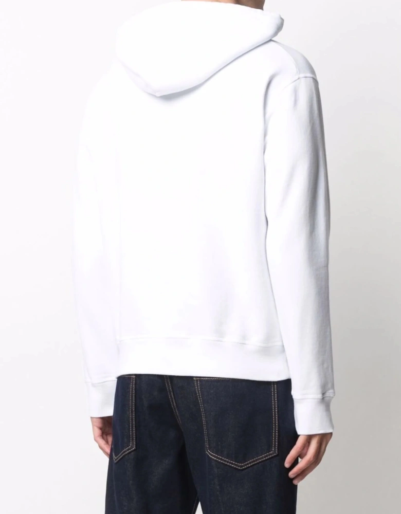 Mini Logo Ceresio 9 Hoodie in White