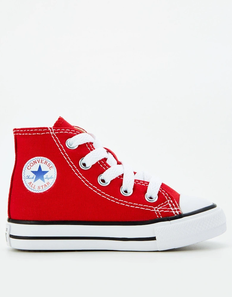 Infant Hi Top Trainer - Red