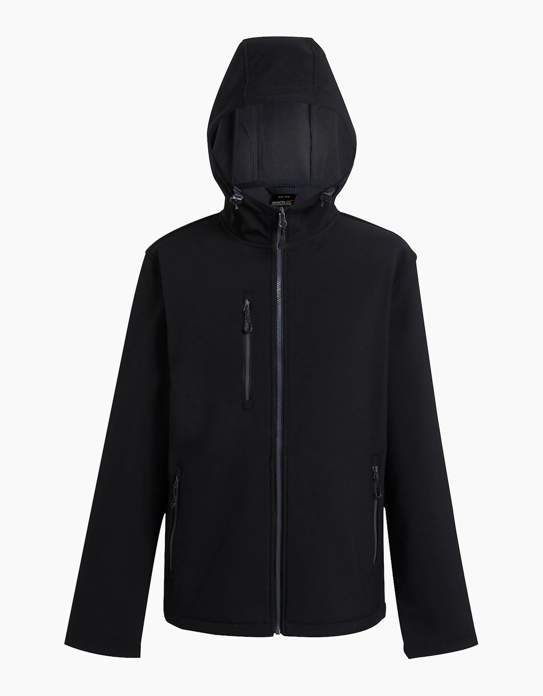 Regatta Men's Black Professional 2 Layer Soft Shell Jacket - Size: 44/Regular