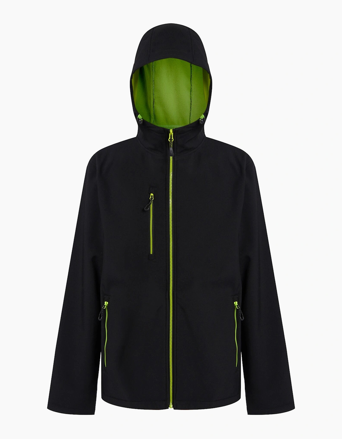 Regatta Men's Black Professional 2 Layer Soft Shell Jacket - Size: 44/Regular