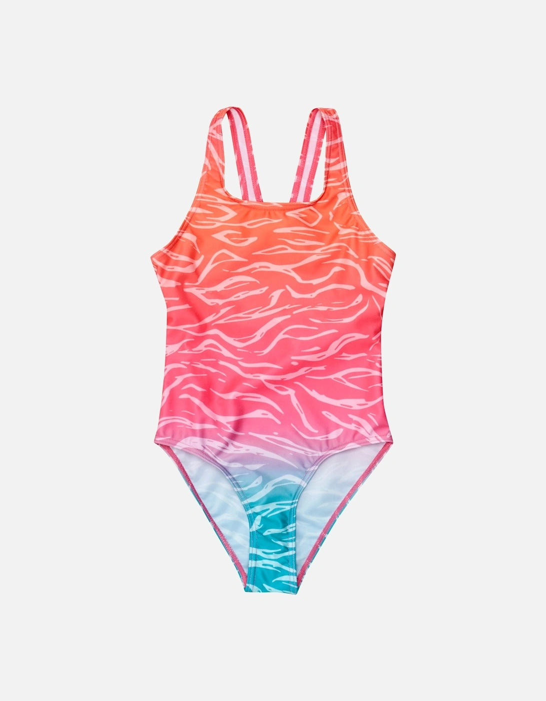 Girls Katrisse Ombre One Piece Swimsuit, 6 of 5