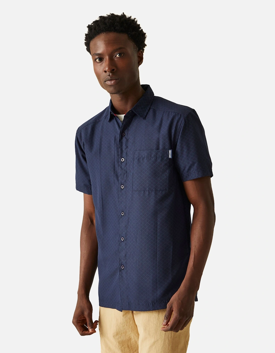 Mens Mindano VIII Criss-Cross Shirt