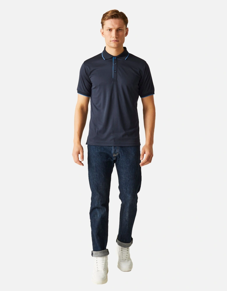 Mens Navigate Short-Sleeved Polo Shirt