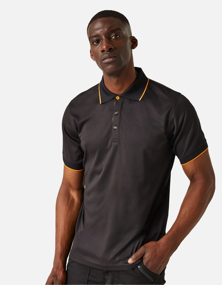 Mens Navigate Short-Sleeved Polo Shirt