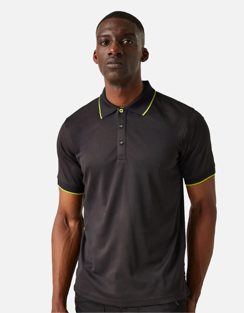 Mens Navigate Short-Sleeved Polo Shirt