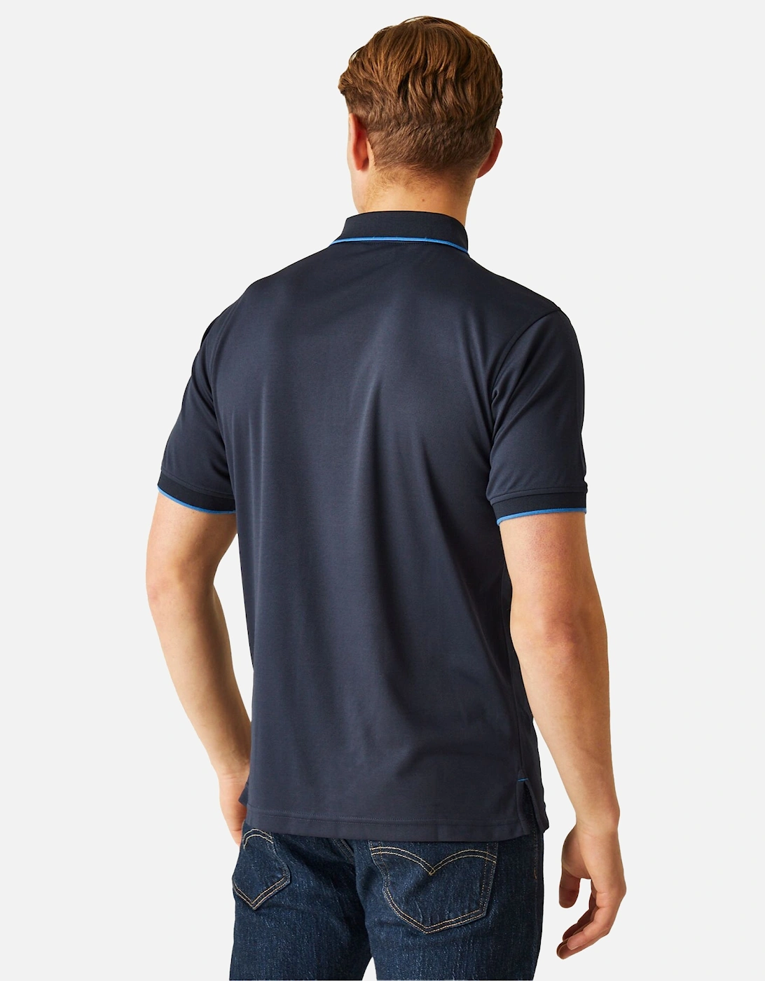 Mens Navigate Short-Sleeved Polo Shirt