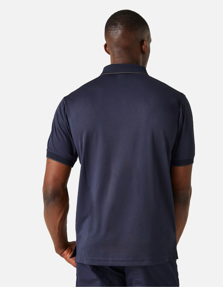 Mens Navigate Short-Sleeved Polo Shirt