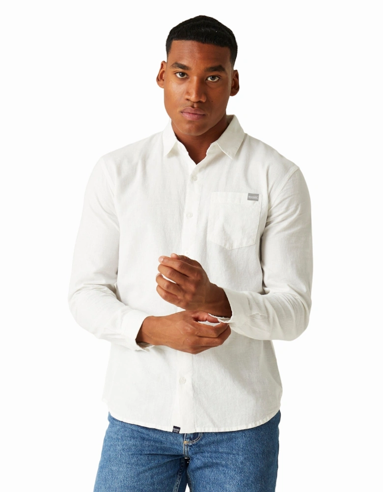 Mens Babbinswood Linen Shirt