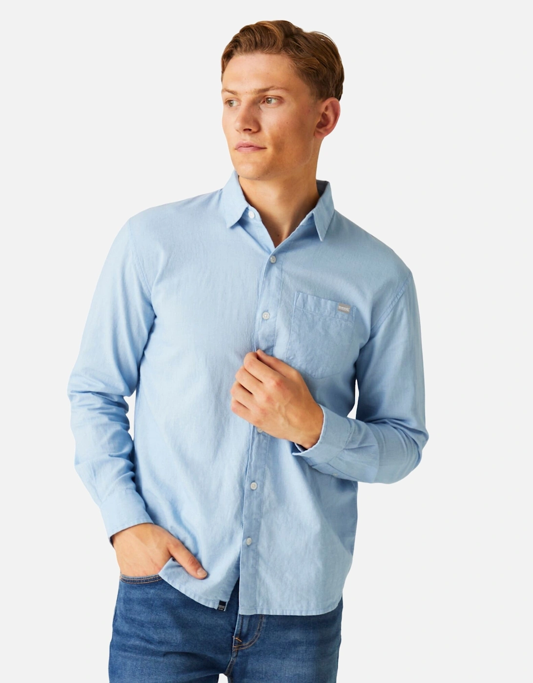 Mens Babbinswood Linen Shirt