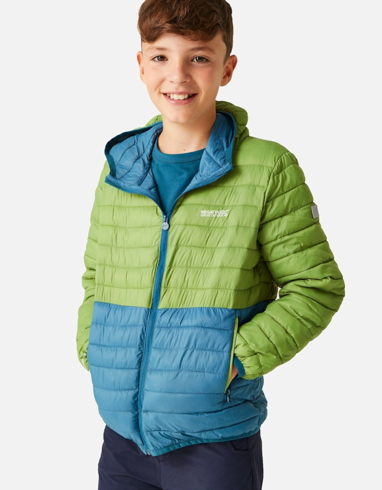 Childrens/Kids Hillpack II Colour Block Padded Jacket