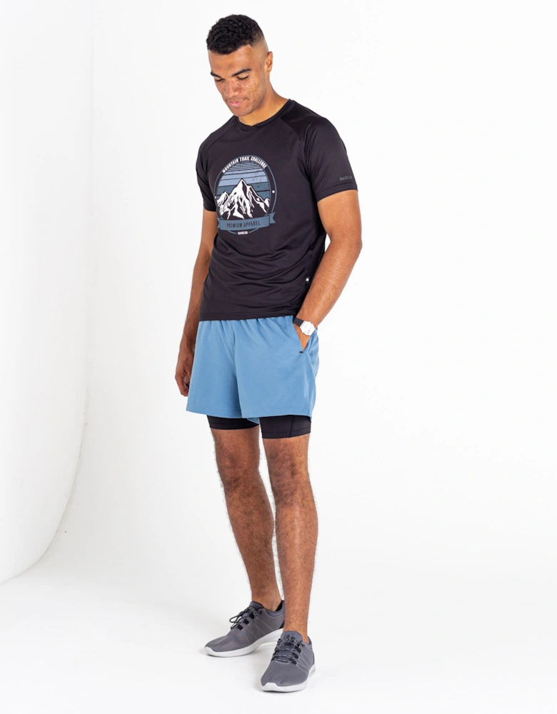 Mens Recreate II 2 in 1 Shorts