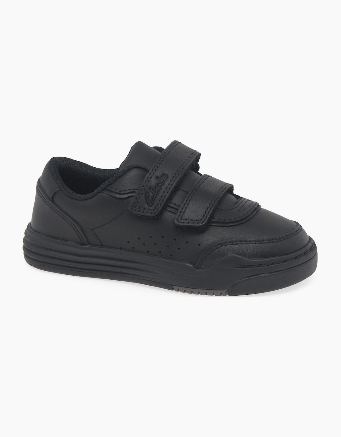 Clarks Girls Black 'S Urban Solo K School Shoes  (Wide) 8.5/G Kids