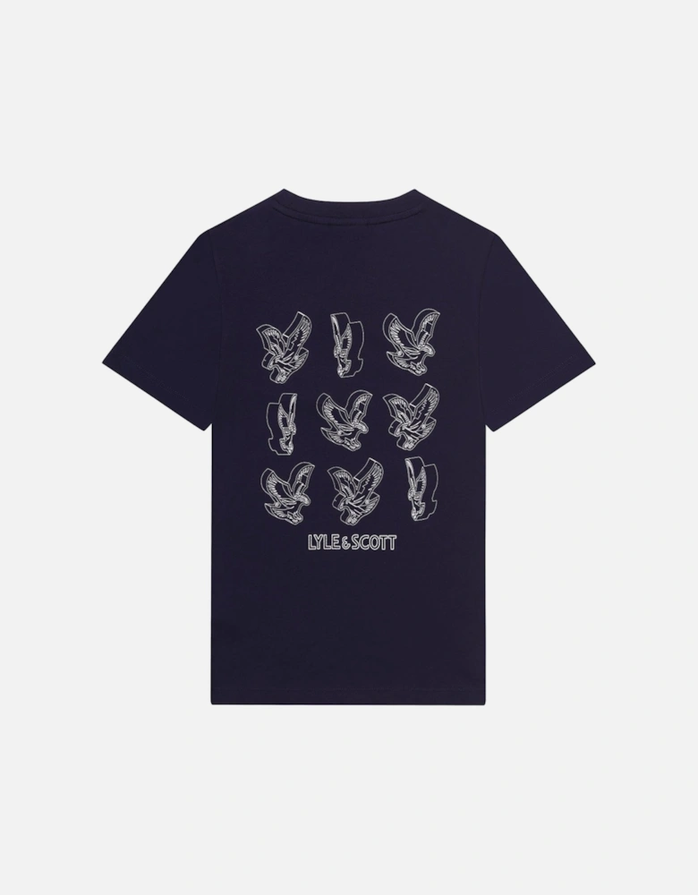 Kids 3D Eagle Graphic T-Shirt