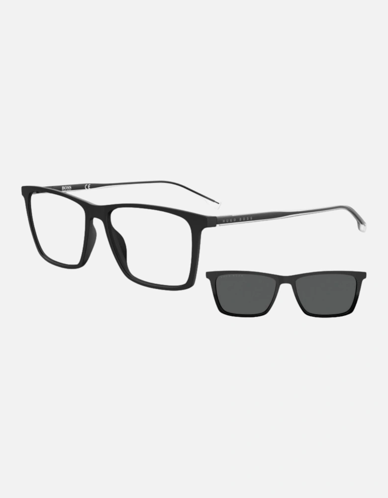 1151 Cs 003 Ir Black Framed Glasses