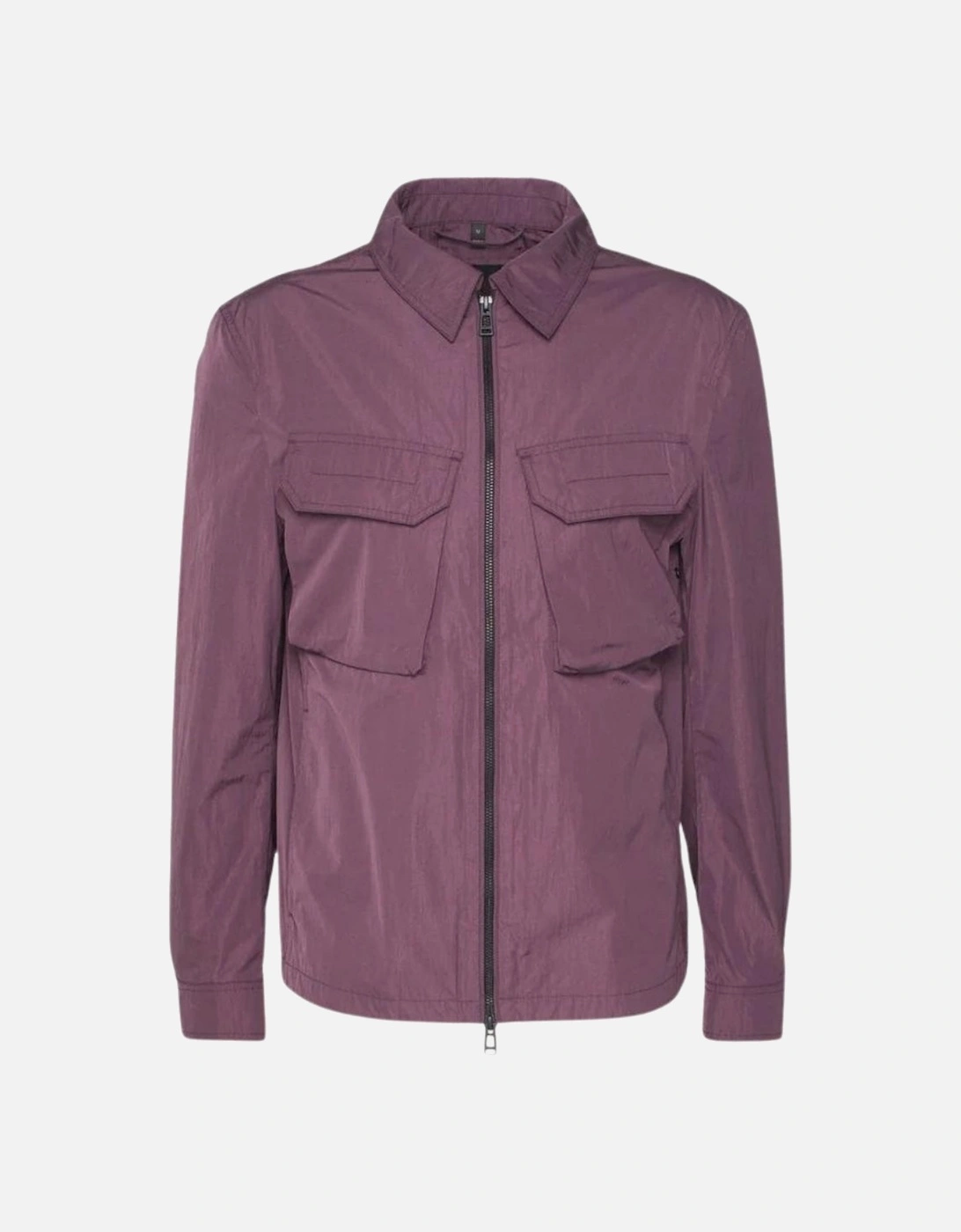 Dark Garnet Purple Staunton Overshirt Jacket, 2 of 1