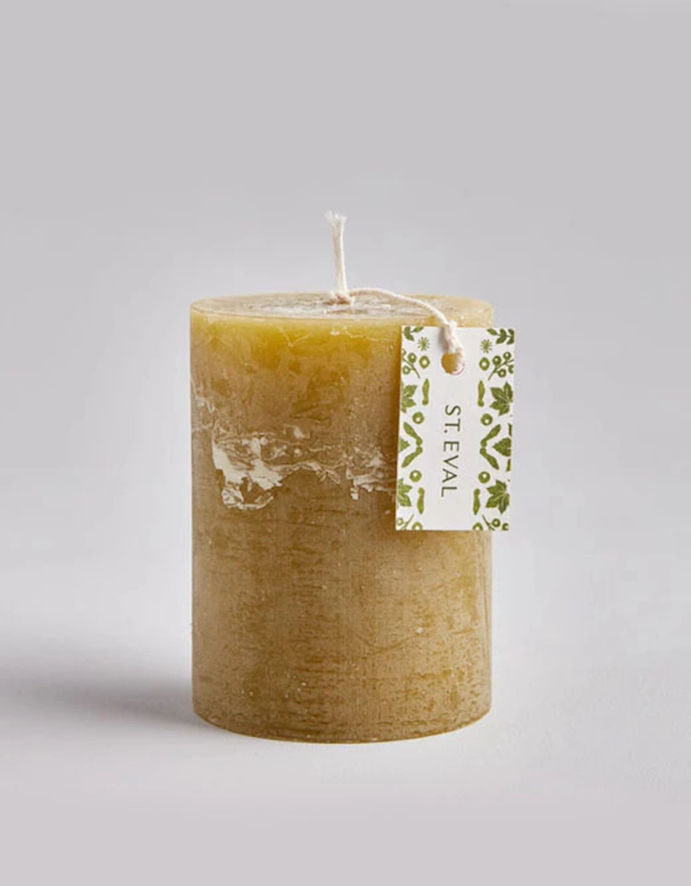 St Eval Moss Folk 3"x4" Scented Pillar Candle