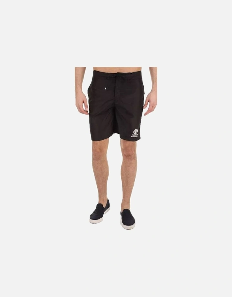 UA950 Beachwear Unisex Black Swim Shorts