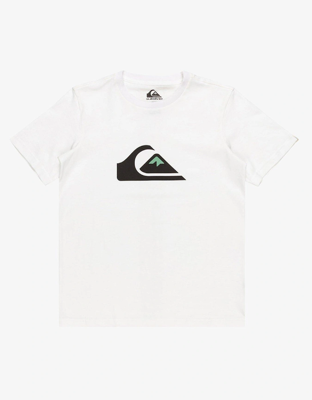 Boys Comp Logo T-shirt - White, 3 of 2