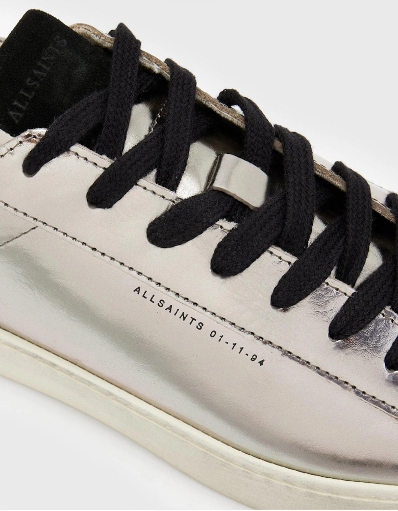 Shana Metallic Sneaker - Silver