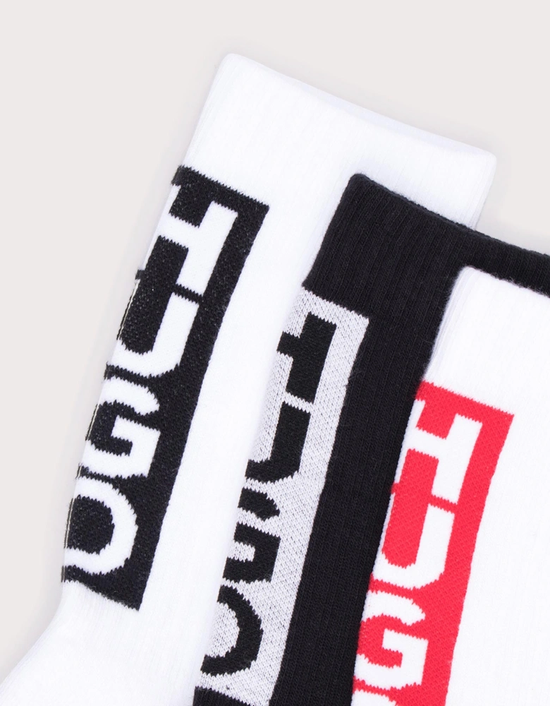 3 Pack Back Label CC Socks