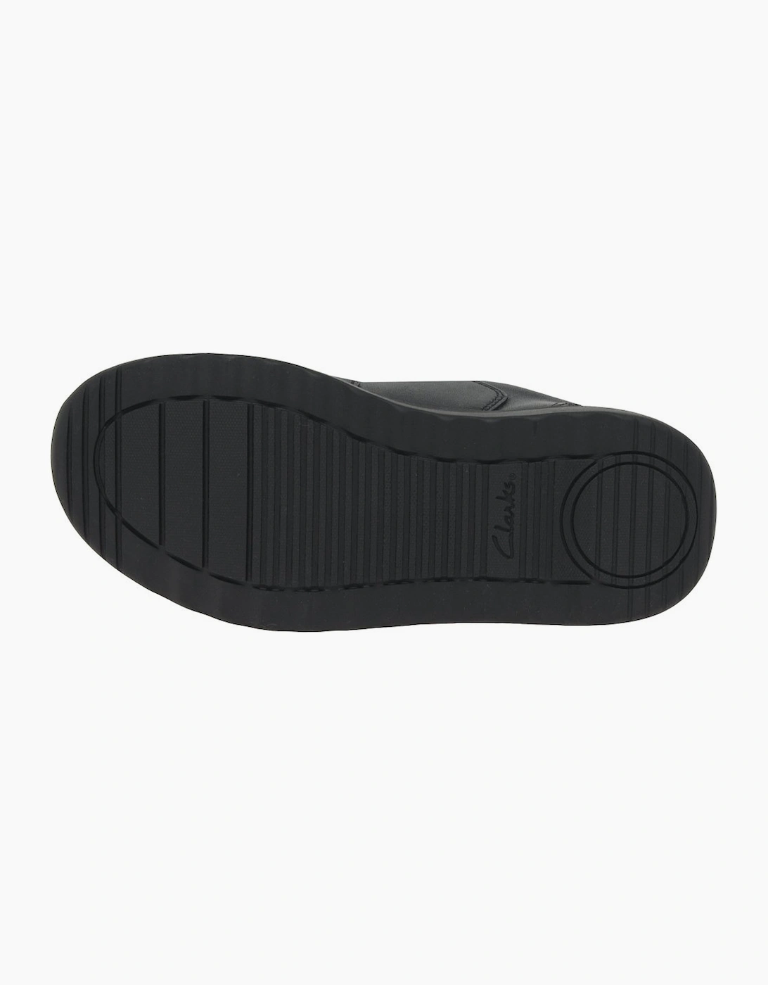 Clarks - Boys - School Shoes - Daze Step 2 K - Leather - Black - Size 1 - Image 4