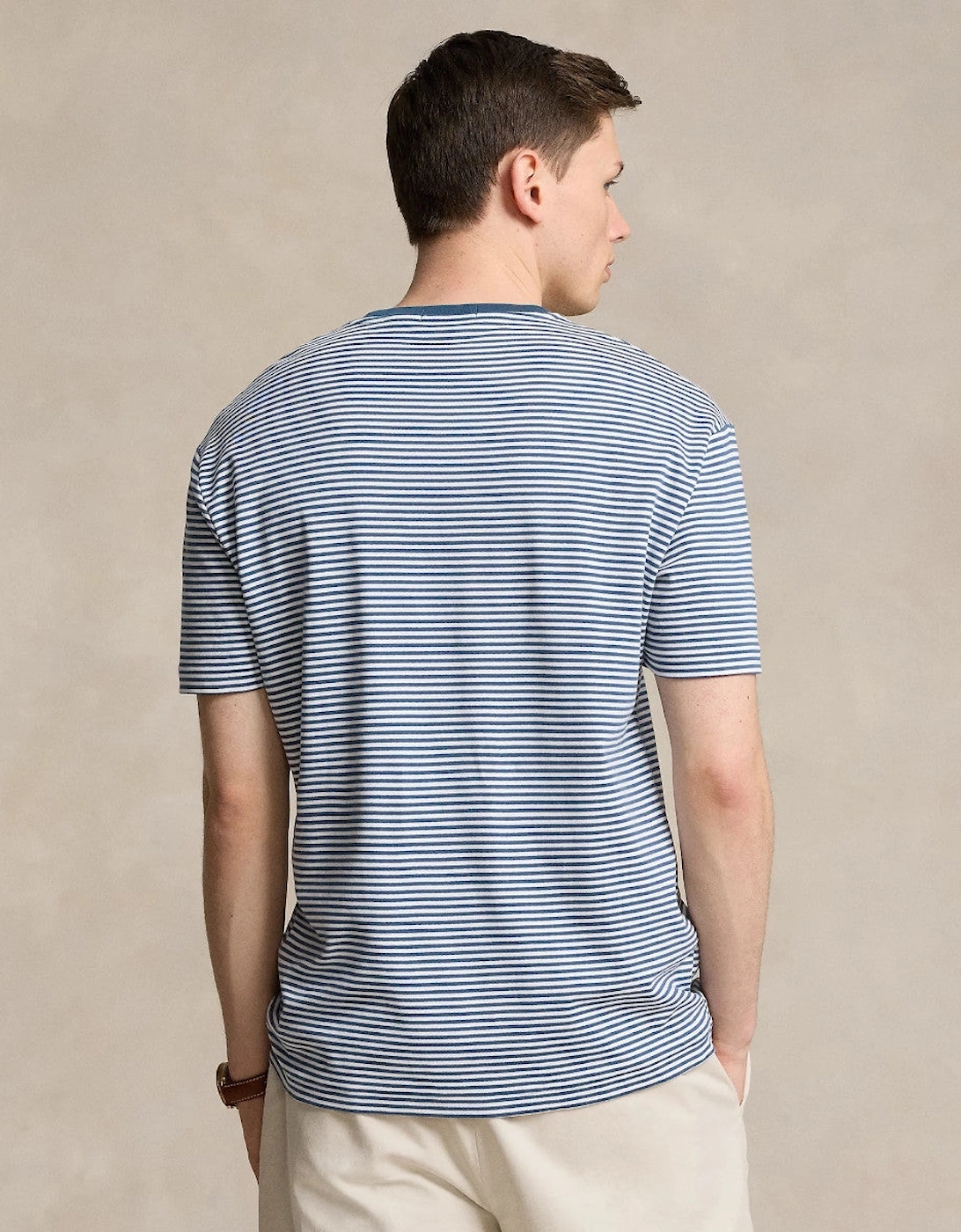 Interlock T-Shirt 001 Clancy Blue/White