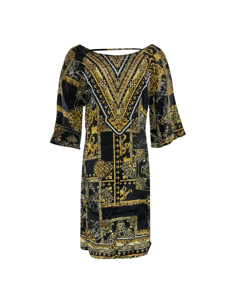 Fashion Verona/1915 Slit Sleeve Dress Womens