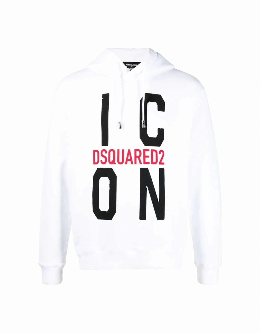 Big Icon Printed logo Hoodie in White, 6 of 5