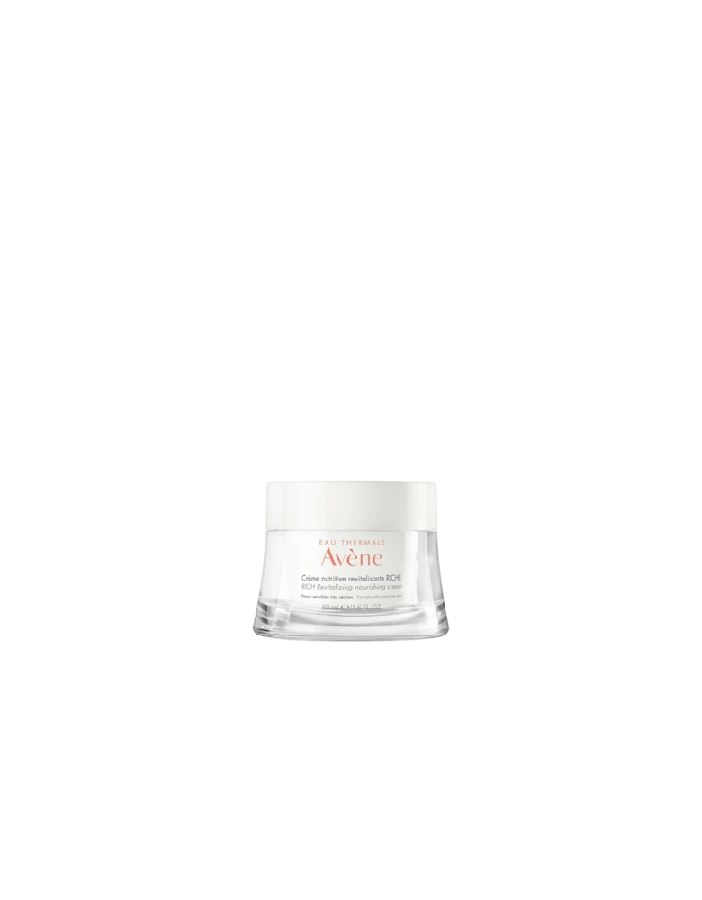 Avène Les Essentiels Rich Revitalizing Nourishing Cream Moisturiser for Dry, Sensitive Skin 50ml - Avene