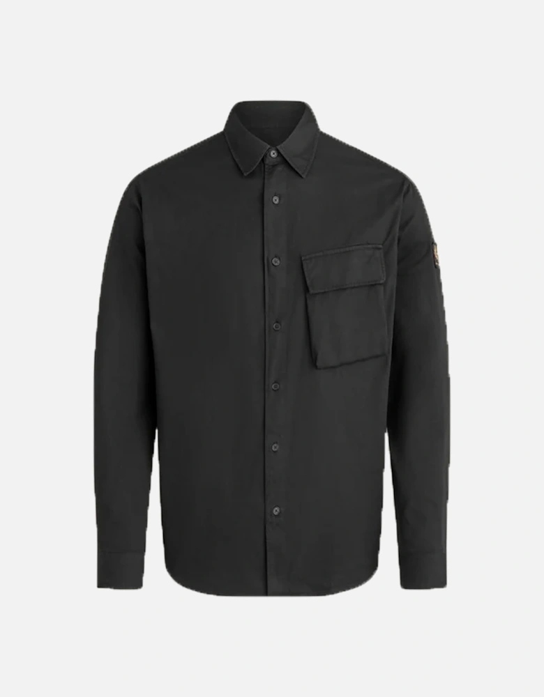 Scale Long Sleeved Shirt Black