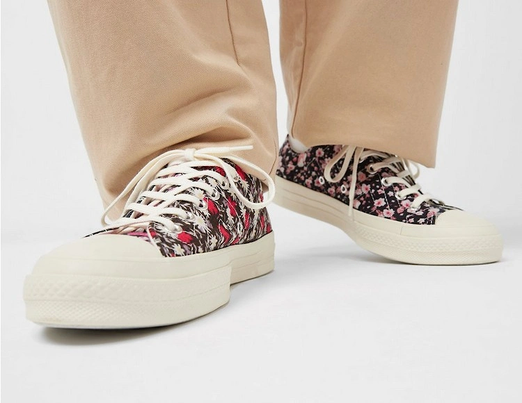 Upcycled Floral Chuck 70 Ox Low Women's