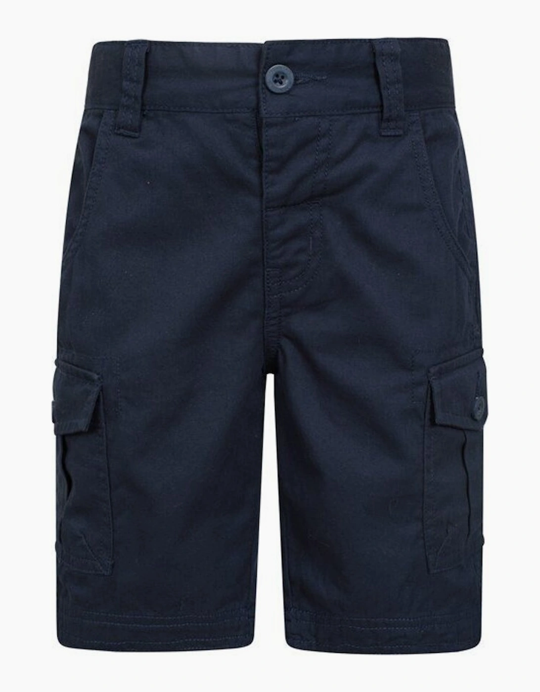 Mountain Warehouse Unisex Navy Childrens/ Cargo Shorts - Size 7 Years/8 Years Kids