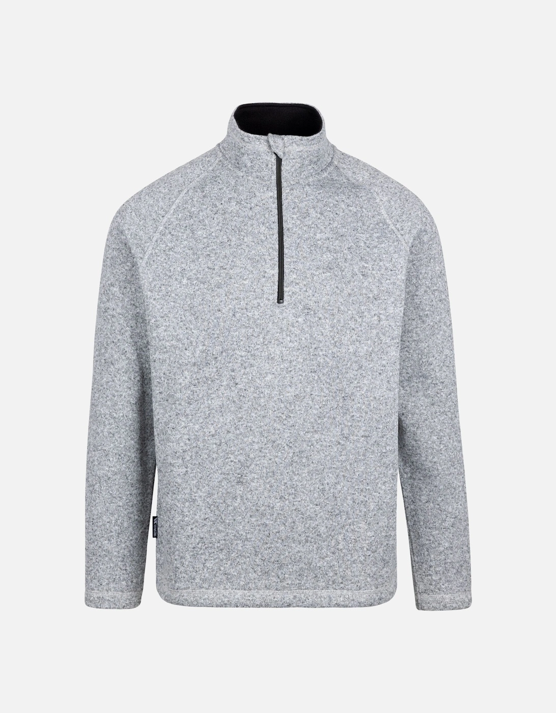 Mens Corsham Marl Half Zip Fleece Top, 6 of 5