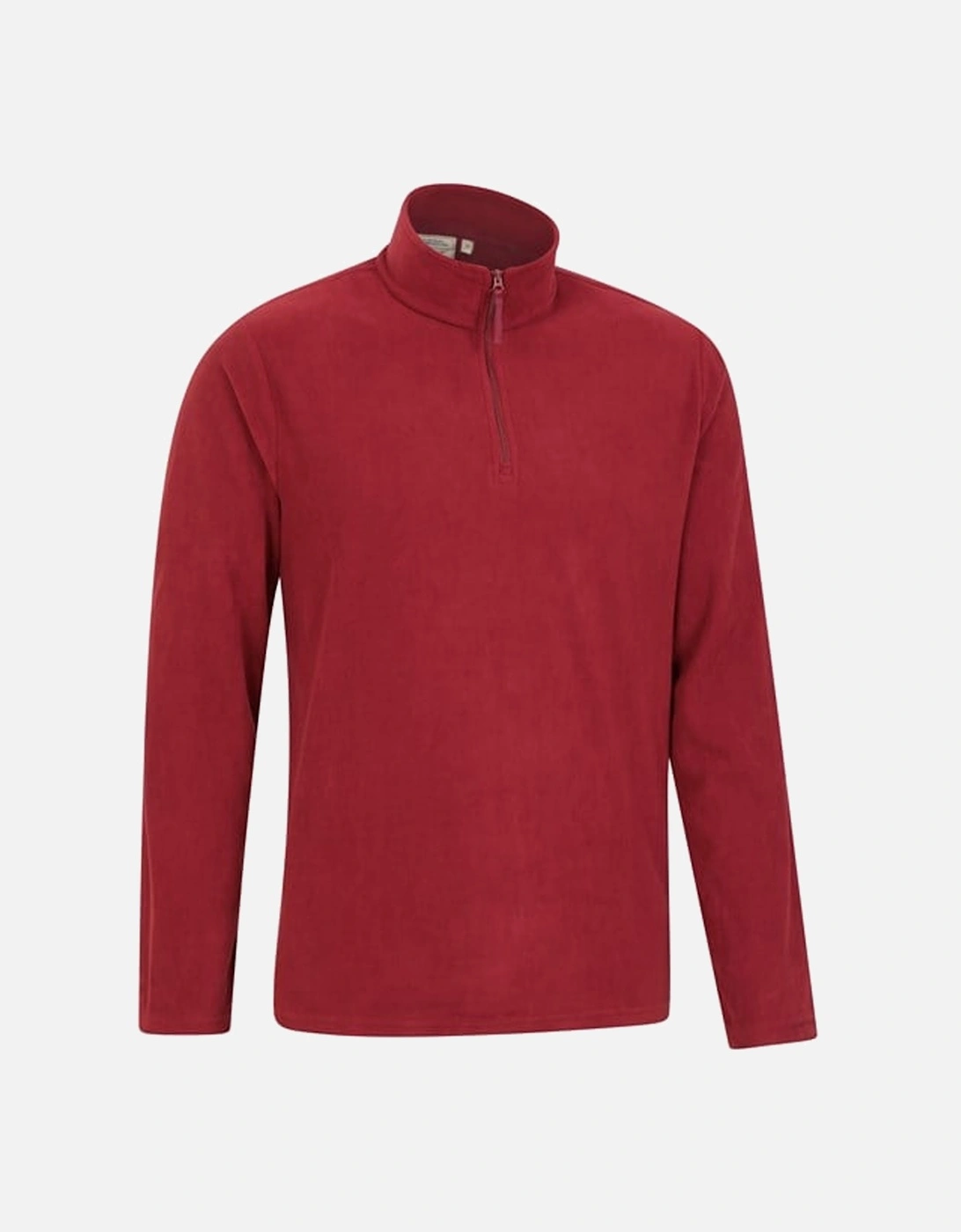 Mountain Warehouse Men's Cream Camber Ii Half Zip Fleece Top - Size 3XL